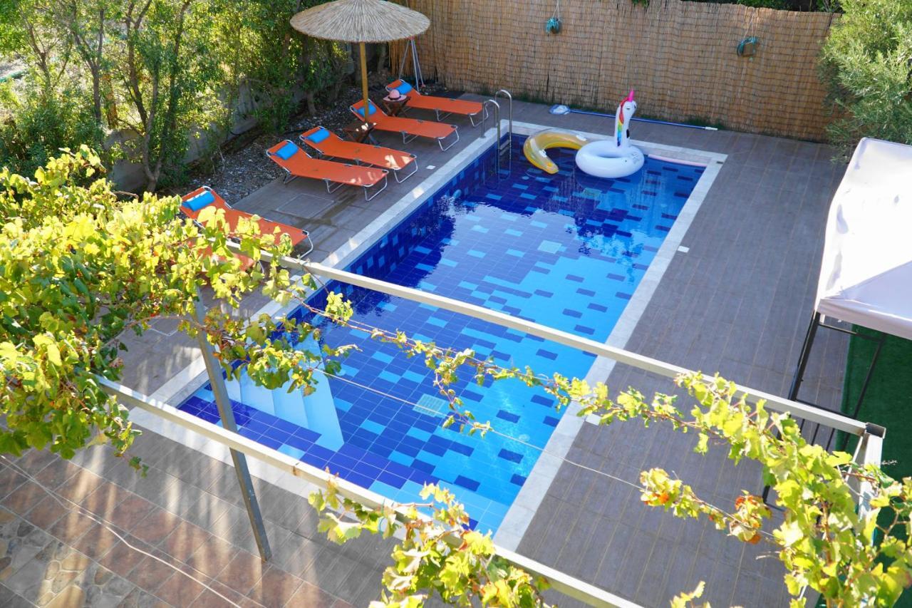 The Blue Leaf Family Villa Gennadi Buitenkant foto